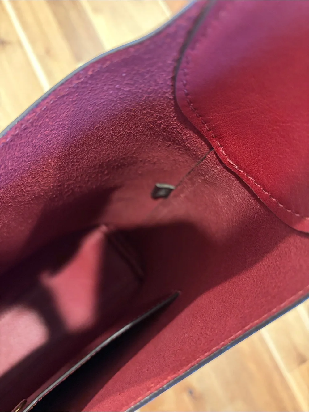 Coach Brooklyn 28 dark ruby
